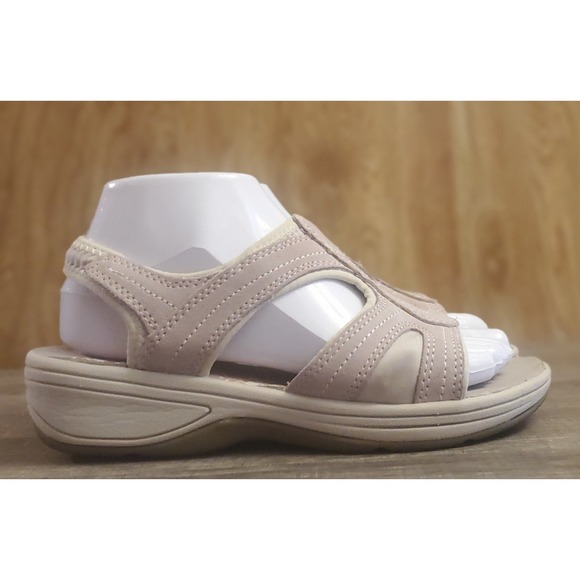 Easy Spirit Highline Sandals Women's Size 7 Taupe - Picture 1 of 12